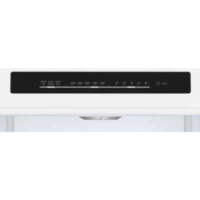 Bosch - KGN392WDF - Serie 4, Kombinerad kyl/frys, 203 x 60 cm, Vit, Total No Frost