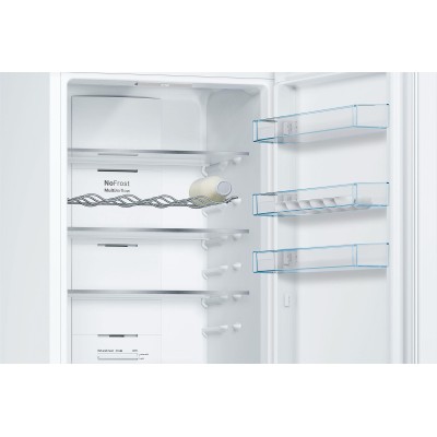 Bosch - KGN39VWEQ - Serie 4, Kombinerad kyl/frys, 203 x 60 cm, Vit, Total No Frost