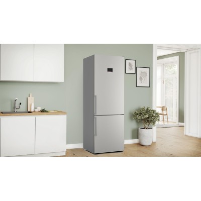 Bosch - KGN497ICT - Serie 4, Kombinerad kyl/frys, 203 x 70 cm - 5 års garanti
