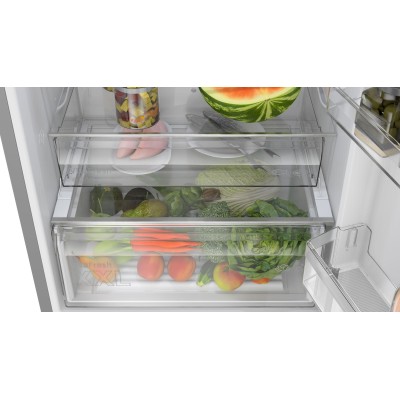 Bosch - KGN497ICT - Serie 4, Kombinerad kyl/frys, 203 x 70 cm - 5 års garanti