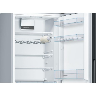 Bosch - KGV36VBEAS - Serie 4, Kombinerad kyl/frys, 186 x 60 cm, Svart