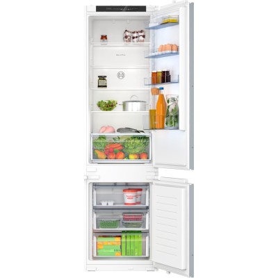 Bosch - KIN96NSE0 - Serie 2, Integrerad kyl/frys, 193.5 x 54.1 cm, Glidskenor