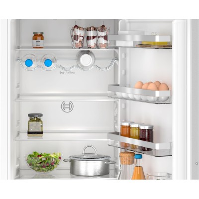 Bosch - KIN96VFD0 - Serie 4, Integrerad kyl/frys, 193.5 x 55.8 cm, Platta gångjärn