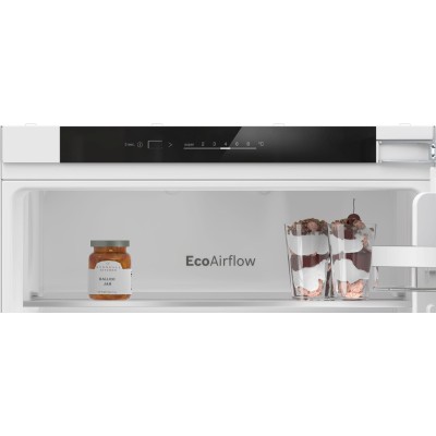 Bosch - KIV86VFE1 - Serie 4, Integrerad kyl/frys, 177.2 x 54.1 cm, Platta gångjärn