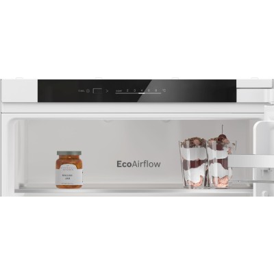 Bosch - KIV86VSE0 - Serie 4, Integrerad kyl/frys, 177.2 x 54.1 cm, Glidskenor