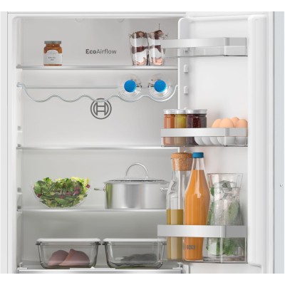 Bosch - KIV86VSE0 - Serie 4, Integrerad kyl/frys, 177.2 x 54.1 cm, Glidskenor