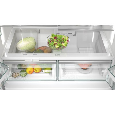 Siemens - KF96DAXEA - iQ500, Fristående kyl/frys, 183 x 90.5 cm, Mörkt antracitfärgat stål, Total noFrost