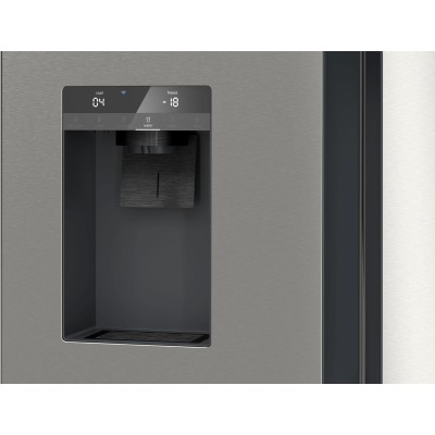 Siemens - KF96IAPEA - iQ500, Fristående kyl/frys, 183 x 90.5 cm, Borstat stål med antiFingerprint, Total noFrost