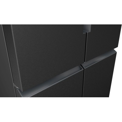 Siemens - KF96NAXEA - iQ300, Fristående kyl/frys, 183 x 90.5 cm, Mörkt antracitfärgat stål, Total noFrost