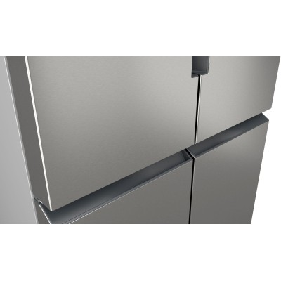 Siemens - KF96NVPEA - iQ300, Fristående kyl/frys, 183 x 90.5 cm, Borstat stål med antiFingerprint, Total noFrost