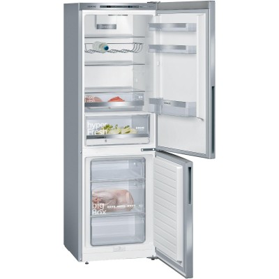 Siemens - KG36EAICA - iQ500, Kombinerad kyl/frys, 186 x 60 cm, Borstat stål med antiFingerprint