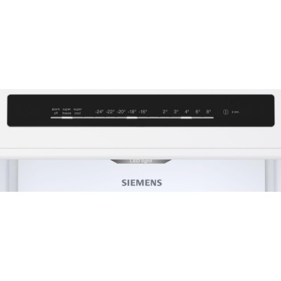 Siemens - KG36N2ICF - iQ300, Kombinerad kyl/frys, 186 x 60 cm, Borstat stål med antiFingerprint, Total noFrost