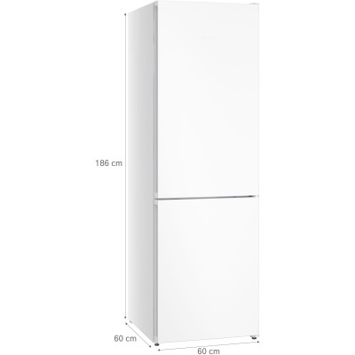 Siemens - KG36N2WCF - iQ300, Kombinerad kyl/frys, 186 x 60 cm, Vit, Total noFrost