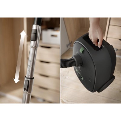 Golvdammsugare EB61C2GRN Recycled Black