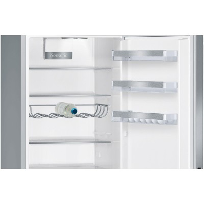 Siemens - KG39EAICA - iQ500, Kombinerad kyl/frys, 201 x 60 cm, Borstat stål med antiFingerprint