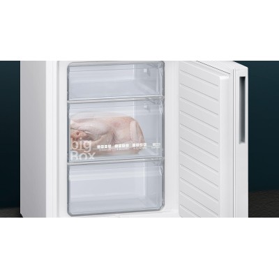 Siemens - KG39EAWCA - iQ500, Kombinerad kyl/frys, 201 x 60 cm, Vit