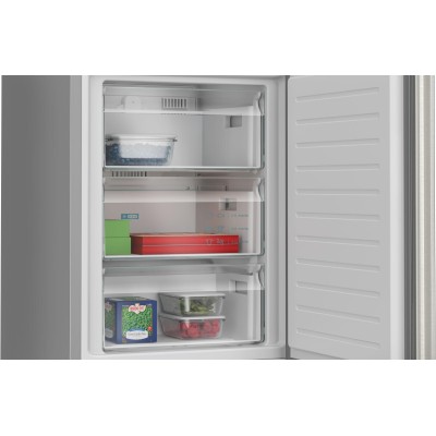 Siemens - KG39N2ICF - iQ300, Kombinerad kyl/frys, 203 x 60 cm, Borstat stål med antiFingerprint, Total noFrost