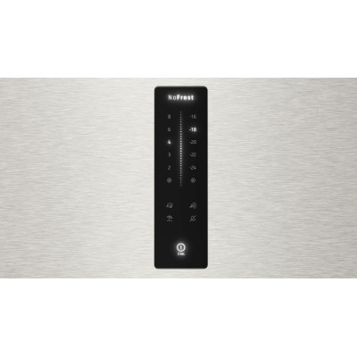 Siemens - KG39NAIBT - iQ500, Kombinerad kyl/frys, 203 x 60 cm, Borstat stål med antiFingerprint, Total noFrost