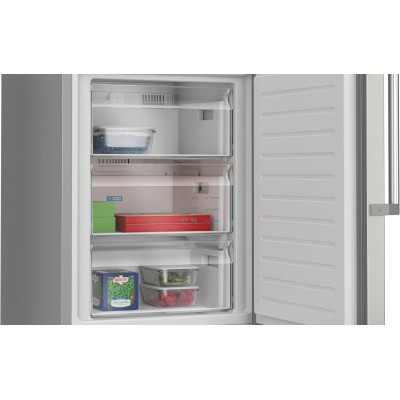 Siemens - KG39NAIBT - iQ500, Kombinerad kyl/frys, 203 x 60 cm, Borstat stål med antiFingerprint, Total noFrost