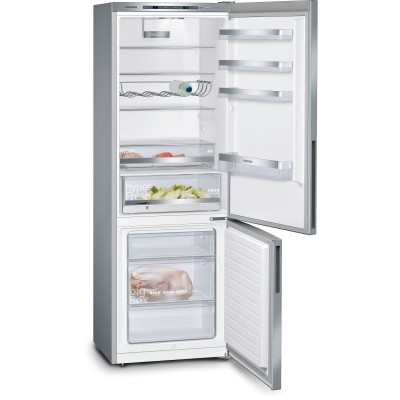 Siemens - KG49EAICA - iQ500, Kombinerad kyl/frys, 201 x 70 cm, Borstat stål med antiFingerprint