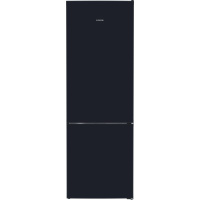 Siemens - KG49NSBBF - iQ700, Kombinerad kyl/frys, 203 x 70 cm, Svart, matt, Total noFrost