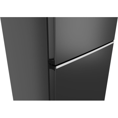 Siemens - KG49NSBBF - iQ700, Kombinerad kyl/frys, 203 x 70 cm, Svart, matt, Total noFrost