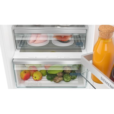 Siemens - KI86NVSE0 - iQ300, Integrerad kyl/frys, 177.2 x 54.1 cm, Glidskenor