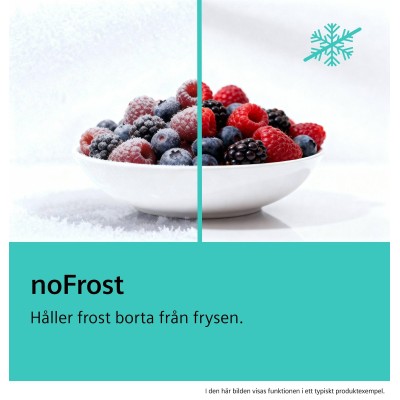 Siemens - KI86NVSE0 - iQ300, Integrerad kyl/frys, 177.2 x 54.1 cm, Glidskenor