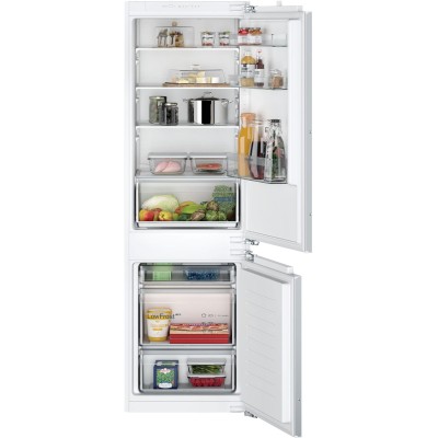 Siemens - KI86VNFE0 - iQ100, Integrerad kyl/frys, 177.2 x 54.1 cm, Platta gångjärn