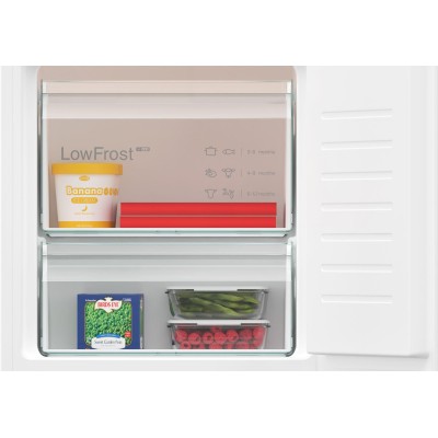 Siemens - KI87VVFE1 - iQ300, Integrerad kyl/frys, 177.2 x 54.1 cm, Platta gångjärn