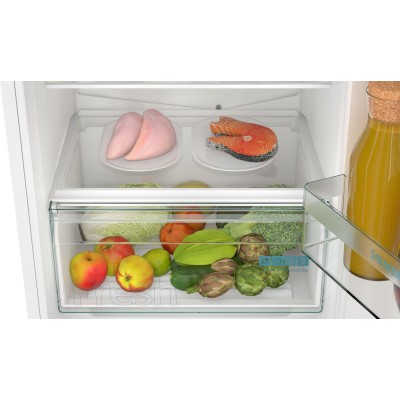 Siemens - KI96NNSE0 - iQ100, Integrerad kyl/frys, 193.5 x 54.1 cm, Glidskenor