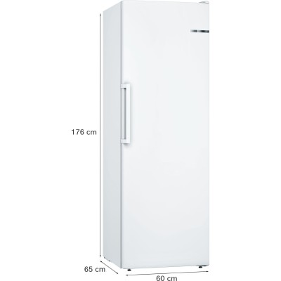 Bosch - GSN33FWEV - Serie 4, Frysskåp, 176 x 60 cm, Vit