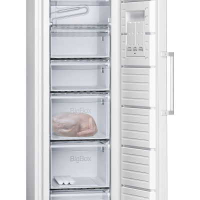 Siemens - GS36VVWEV - iQ300, Frysskåp, 186 x 60 cm, Vit