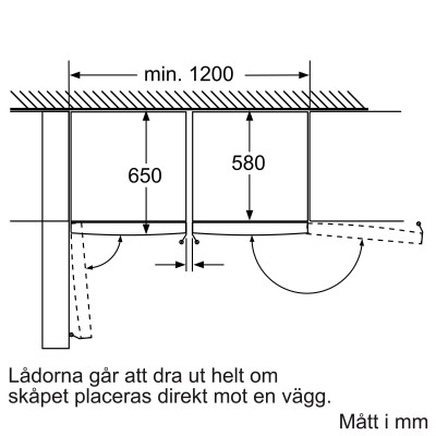 Siemens - GS36VVWEV - iQ300, Frysskåp, 186 x 60 cm, Vit