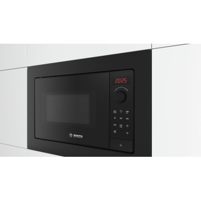 Bosch - BFL623MB4 - Serie 2, Inbyggnadsmikro, Svart