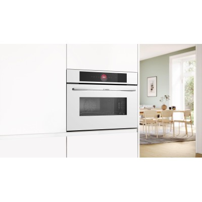 Bosch - CMG7241W1 - Serie 8, Kompaktugn med mikro, 60 x 45 cm, Vit