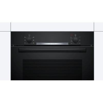 Bosch - HBA530BB0S - Serie 2, Inbyggnadsugn, 60 x 60 cm, Svart