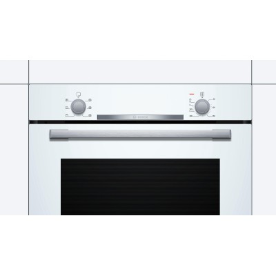 Bosch - HBA530BW0S - Serie 2, Inbyggnadsugn, 60 x 60 cm, Vit
