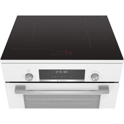 Bosch - HLS79W321U - Serie 6, Spis med induktionshäll, Vit