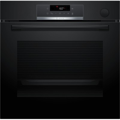 Bosch - HRG532BB3 - Serie 4, Inbyggnadsugn med ångfunktion, 60 x 60 cm, Svart