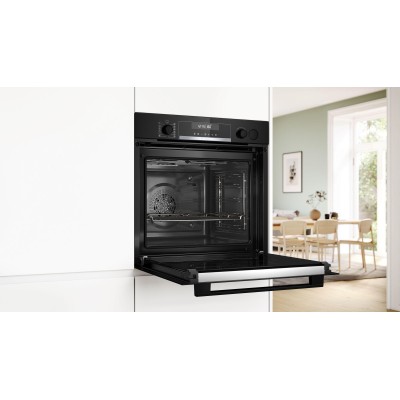 Bosch - HRG578BB7 - Serie 6, Inbyggnadsugn med ångfunktion, 60 x 60 cm, Svart