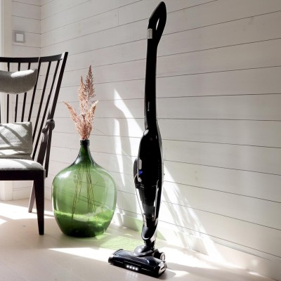 Champion - Skaftdammsugare Eco Clean 2in1 120W SD420 Mattsvart - A10722