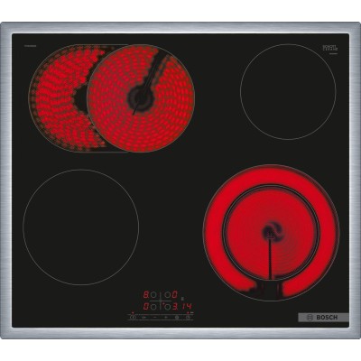 Bosch - PKN645BB2E - Serie 4, Glaskeramikhäll, 60 cm, med ram