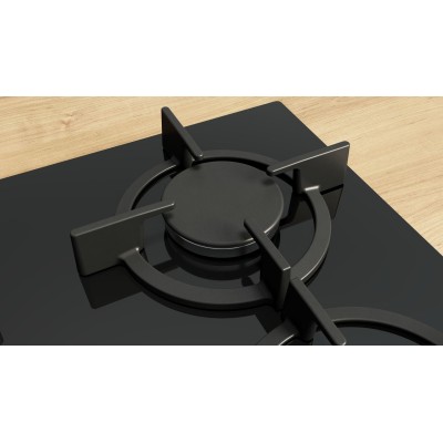 Bosch - PPP6A6I10 - Serie 6, Gashäll, 60 cm, Härdat glas, Svart