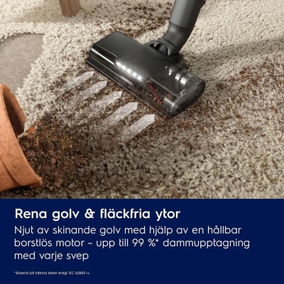 Electrolux - Skaftdammsugare EP61AB21UG Urban Grey - A15638