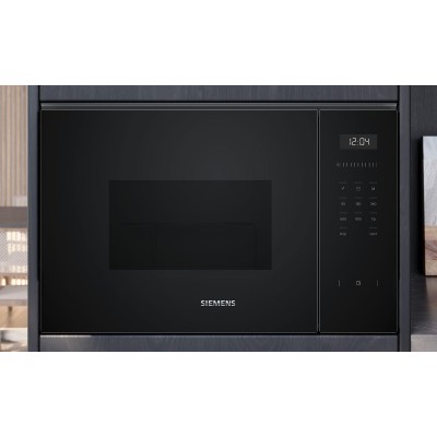 Siemens - BF555LMB1 - iQ500, Inbyggnadsmikro, 59 x 38 cm, Svart