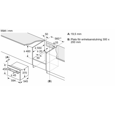 Siemens - CE732GXB1 - iQ700, Inbyggnadsmikro, 60 x 45 cm, Svart