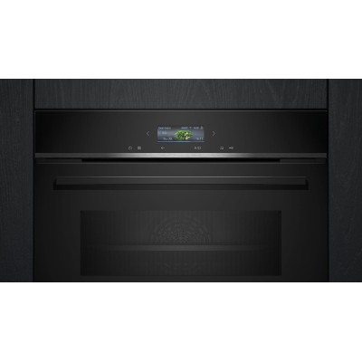 Siemens - CM724G1B1 - iQ700, Kompaktugn med mikro, 60 x 45 cm, Svart