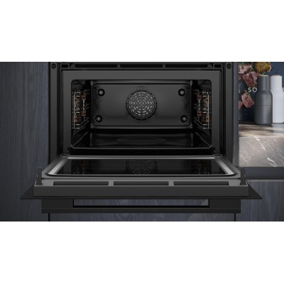 Siemens - CM724G1B1 - iQ700, Kompaktugn med mikro, 60 x 45 cm, Svart