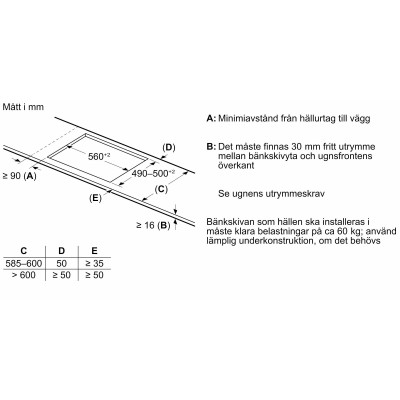 Siemens - ED751HSC1E - iQ500, Induktionshäll, 70 cm, ramlösDesign